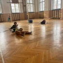 Atletika - procvičování přeskakování a podlézání