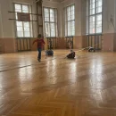 Atletika - procvičování přeskakování a podlézání
