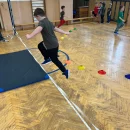 ATLETIKA - PŘESKOK GUMY