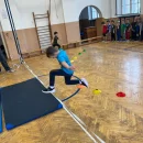 ATLETIKA - PŘESKOK GUMY